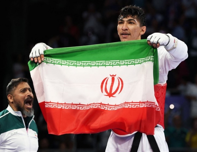 المپیک 2024 / آرین سلیمی بعد از ۱۶ سال مدال طلای تکواندو را به ایران آورد