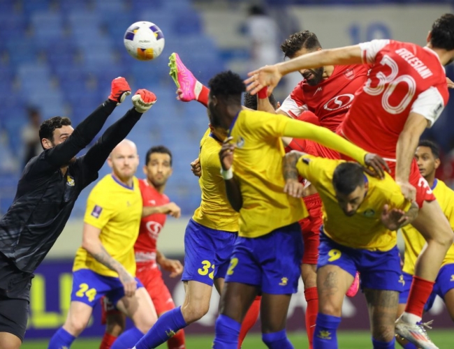 پرسپولیس 1 - الغرافه 1 / شانس سرخ ها برای صعود به حداقل رسید